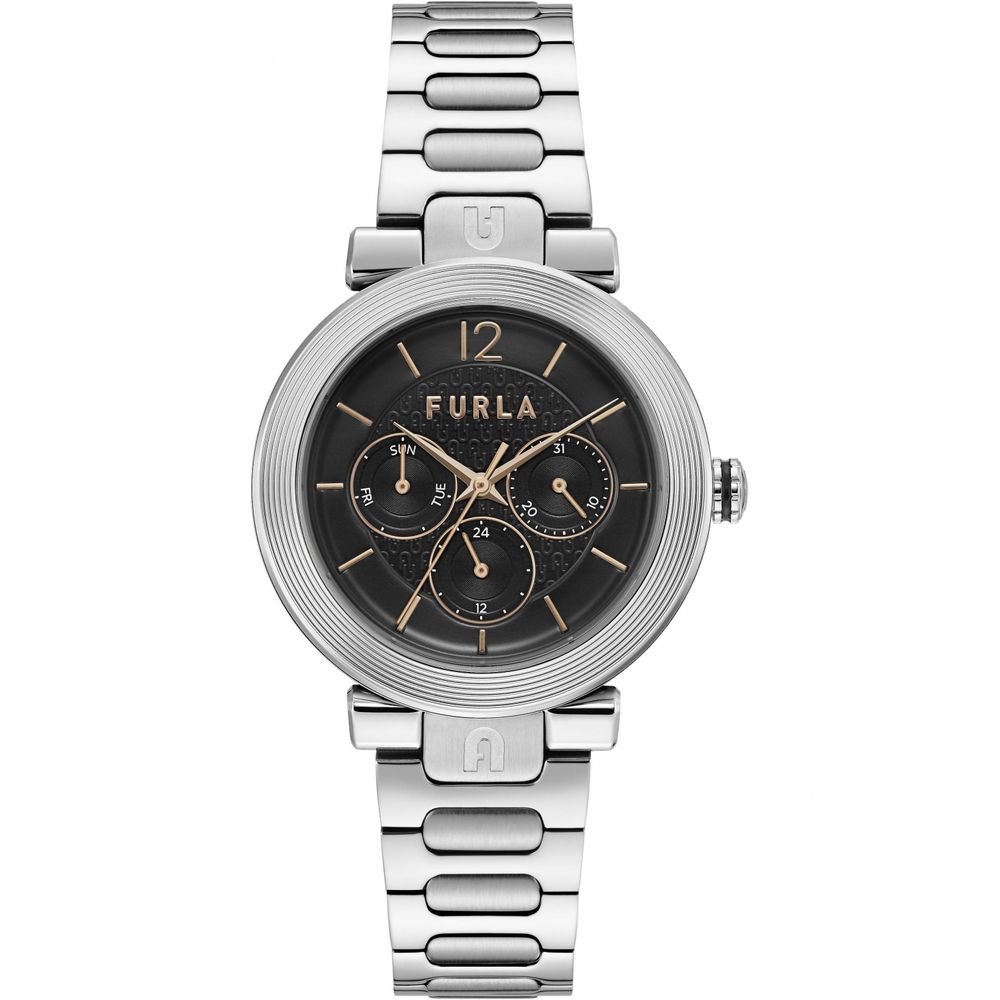 Furla Gray Stainless Steel Watch