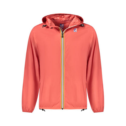K-WAY Red Polyamide Men Jacket