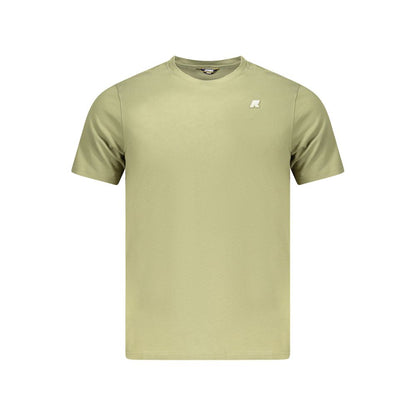 K-WAY Green Cotton Men T-Shirt