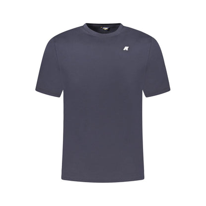 K-WAY Blue Cotton Men T-Shirt