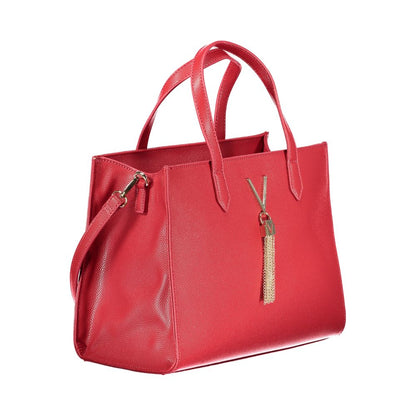 Mario Valentino Red Polyethylene Handbag