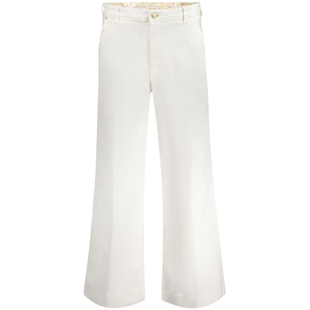 Guess Jeans White Cotton Jeans & Pant