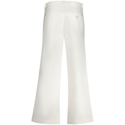 Guess Jeans White Cotton Jeans & Pant