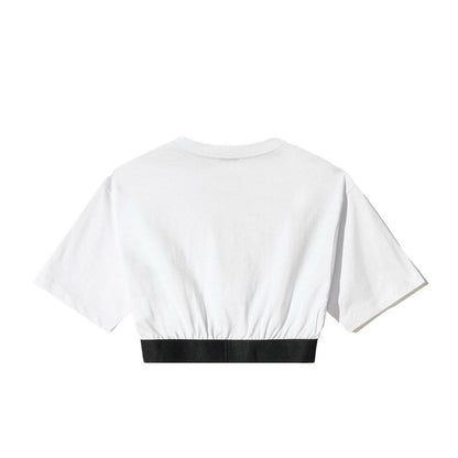 Comme Des Fuckdown White Cotton Tops & T-Shirt