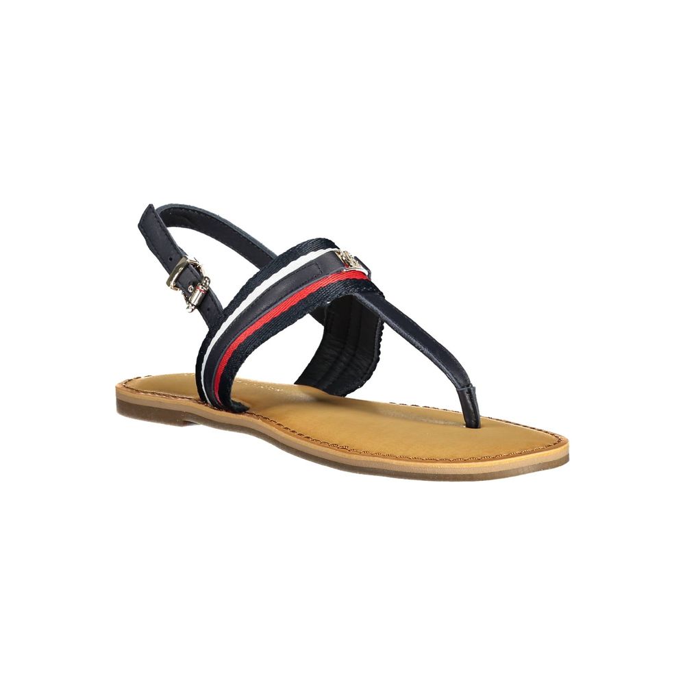 Tommy Hilfiger Blue Polyester Sandal