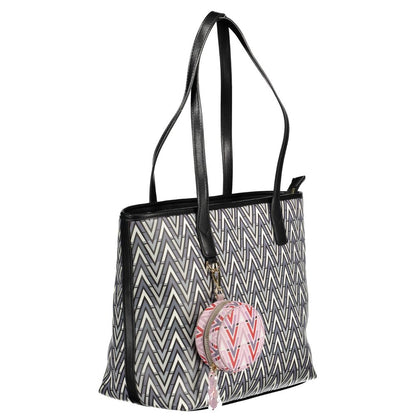 Mario Valentino Black Polyethylene Handbag
