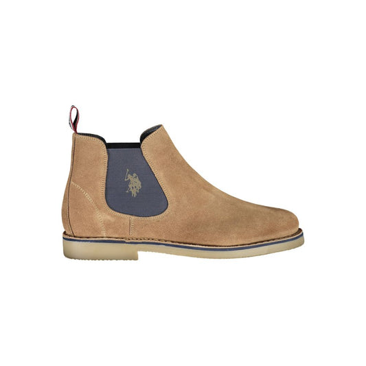 U.S. POLO ASSN. Beige Polyester Boot