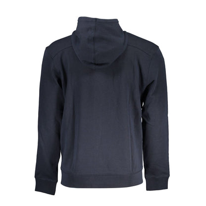 Hugo Boss Blue Cotton Sweater