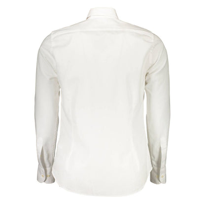 La Martina White Cotton Shirt