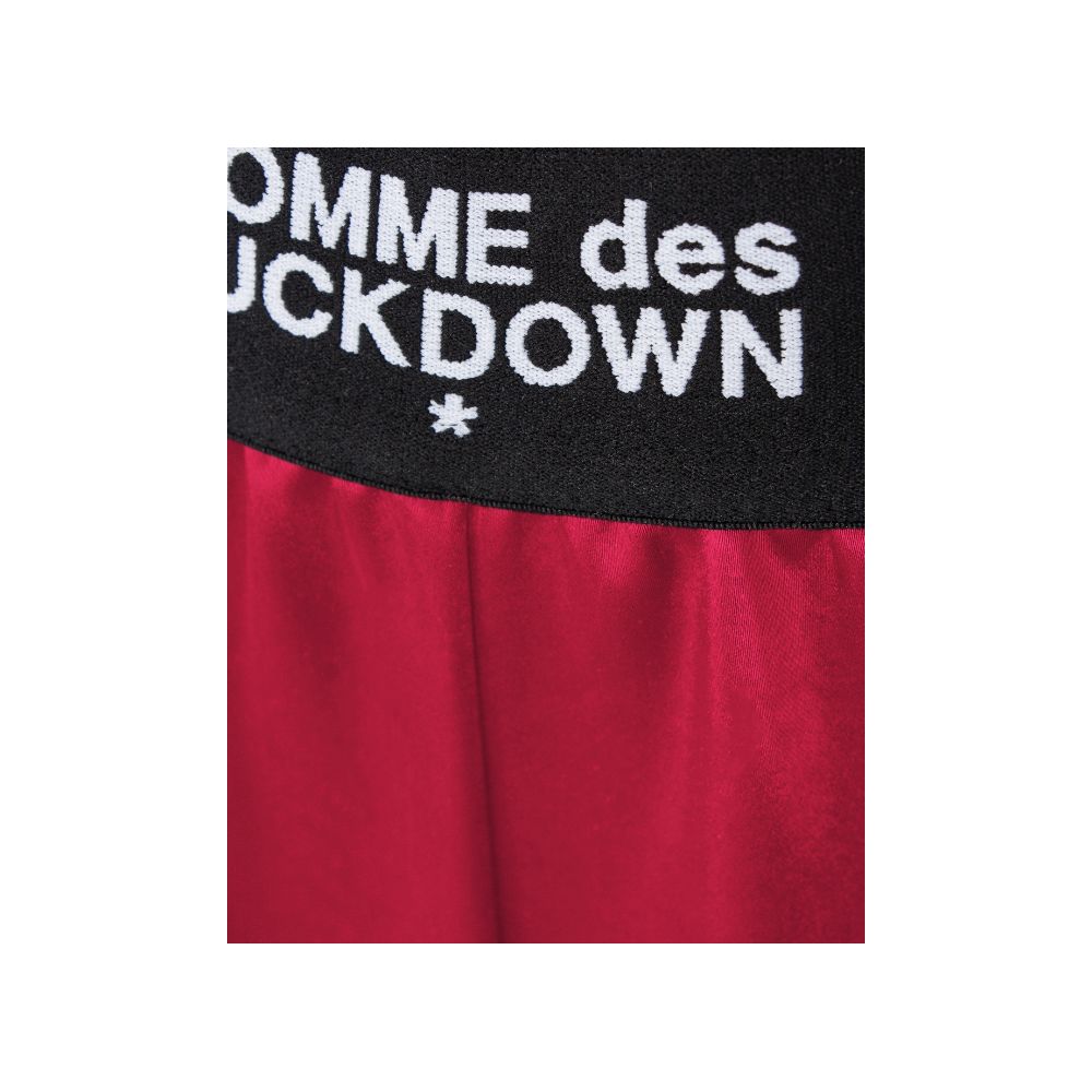 Comme Des Fuckdown Fuchsia Polyester Jeans & Pant