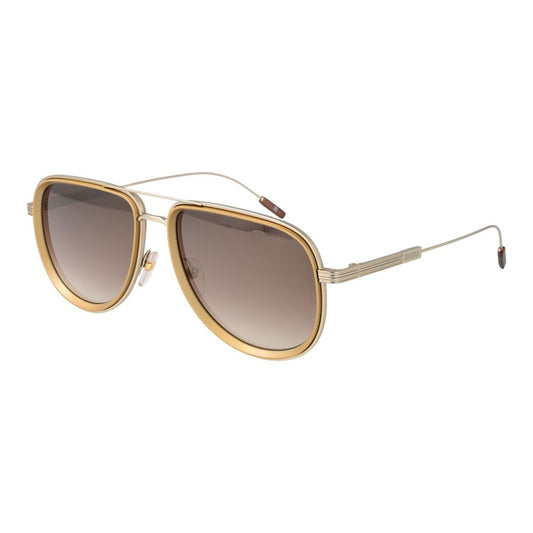 Ermenegildo Zegna Gold Men Sunglasses