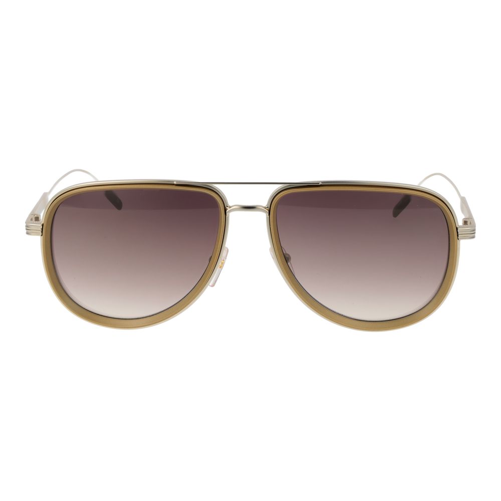 Ermenegildo Zegna Gold Men Sunglasses