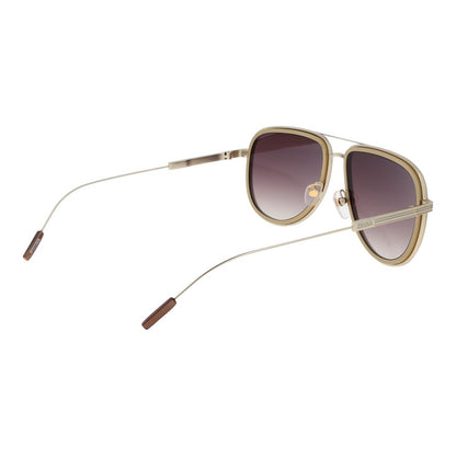 Ermenegildo Zegna Gold Men Sunglasses