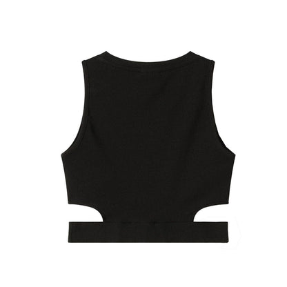 Comme Des Fuckdown Black Cotton Tops & T-Shirt