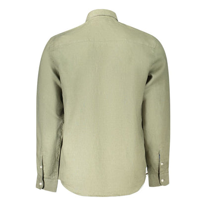 North Sails Green Linen Shirt