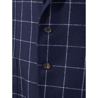 Malo Blue Wool Jacket