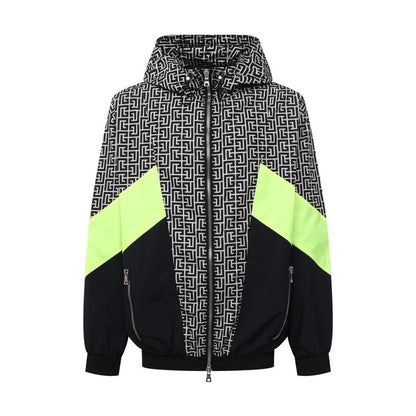 Balmain Multicolor Nylon Jacket