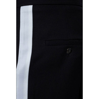 Balmain Black Cotton Jeans & Pant