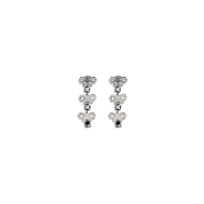 Self-Portrait Dangling Earrings with bows