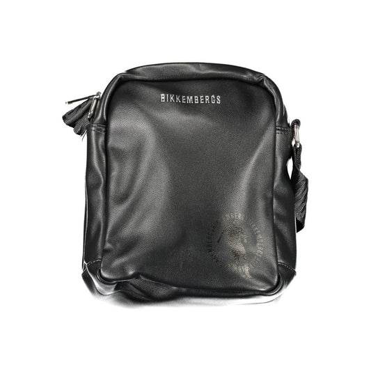 Bikkembergs Black Polyethylene Shoulder Bag