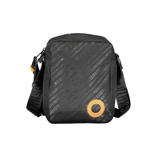 Bikkembergs Black Polyester Shoulder Bag