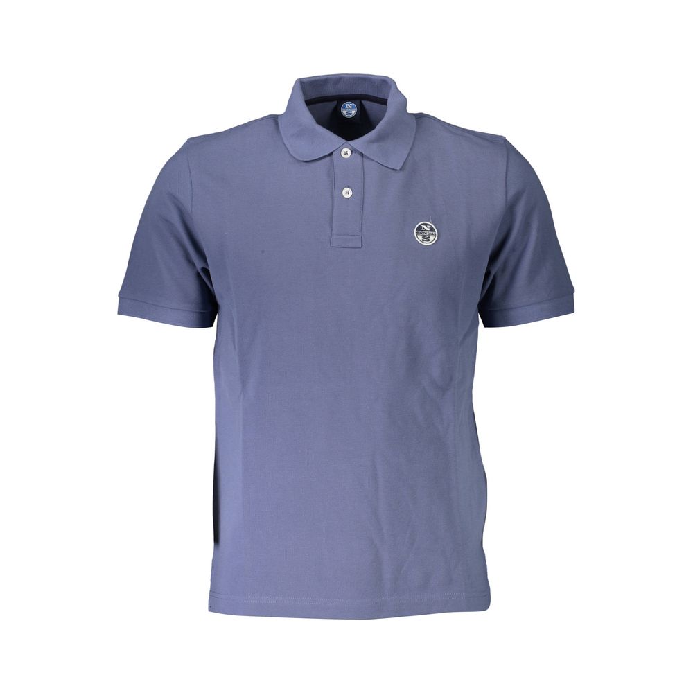 Blaues Poloshirt aus Baumwolle von North Sails