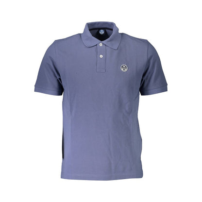 Blaues Poloshirt aus Baumwolle von North Sails