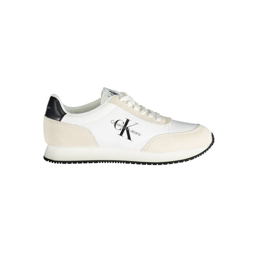 Calvin Klein White Nylon Sneaker