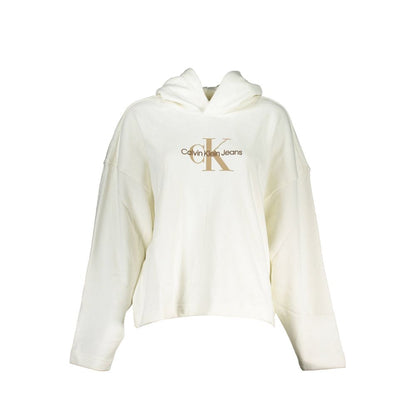 Calvin Klein White Cotton Sweater