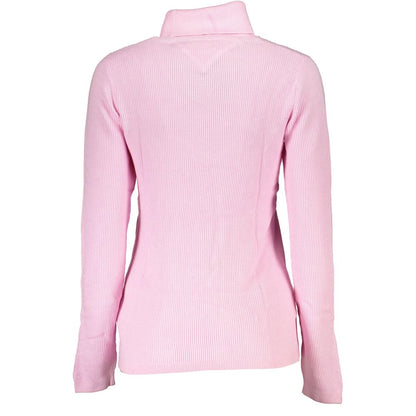 Tommy Hilfiger Pink Cotton Sweater