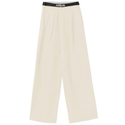 Comme Des Fuckdown Beige Polyester Jeans & Pant