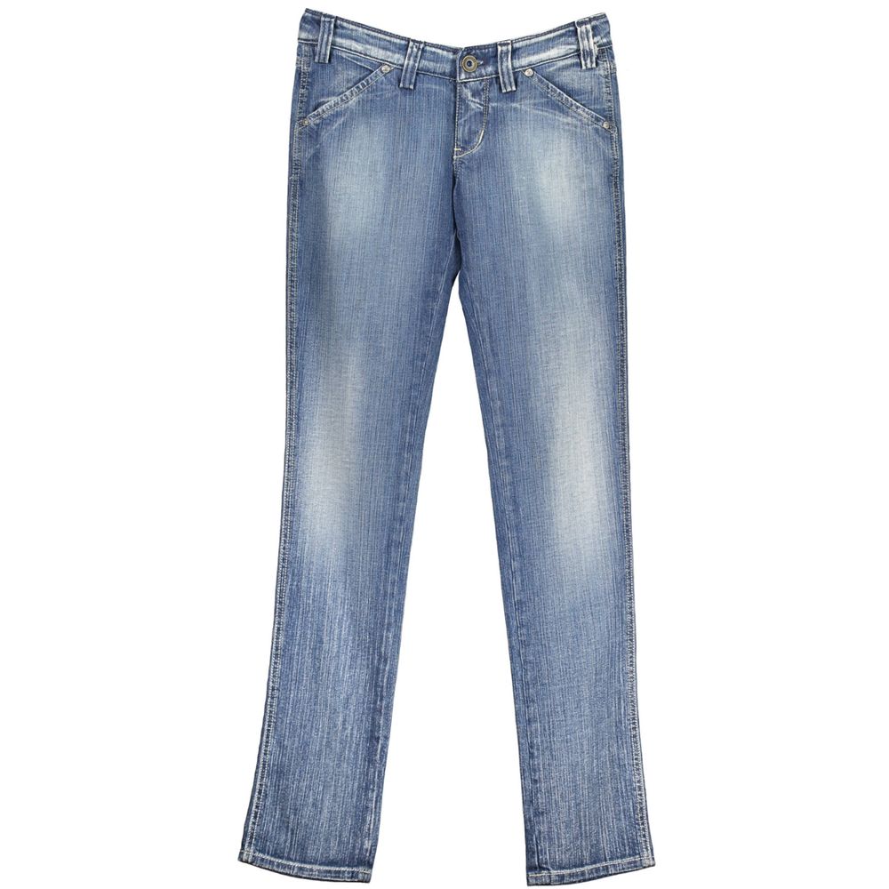 RE-START Blue Cotton Jeans &amp; Pant