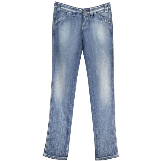 RE-START Blue Cotton Jeans &amp; Pant