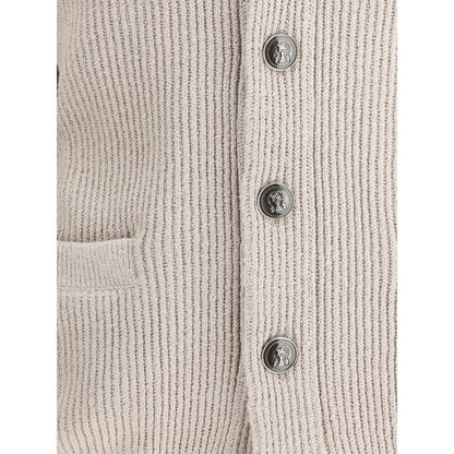Brunello Cucinelli Ribbed Cardigan