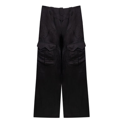 Tom Ford Black Viscose Cargo Pant