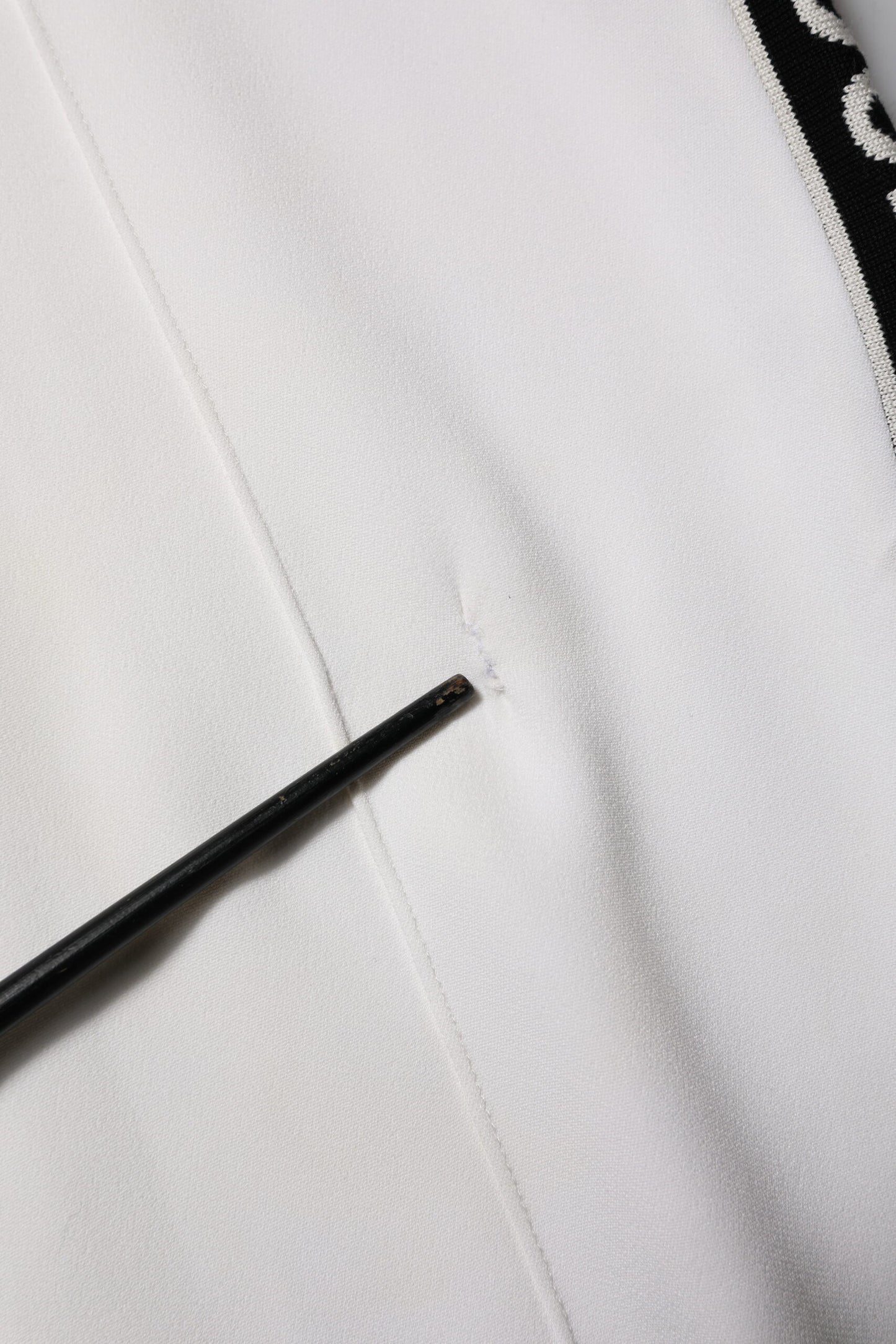 Dolce & Gabbana White Viscose Jogger Sweatpants Pants