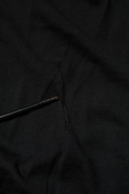 Dolce & Gabbana Black Cashmere V-Neck Long Sleeves T-shirt