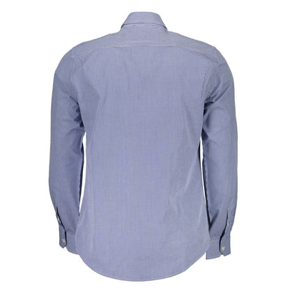 Harmont & Blaine Blue Cotton Shirt