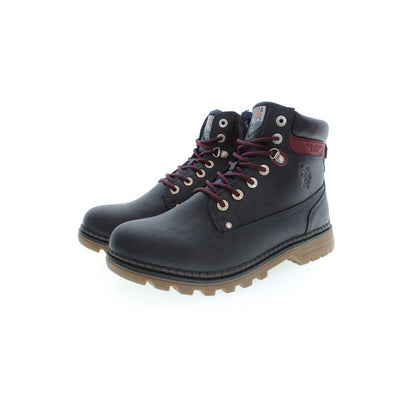 U.S. POLO ASSN. Blue Polyester Boot