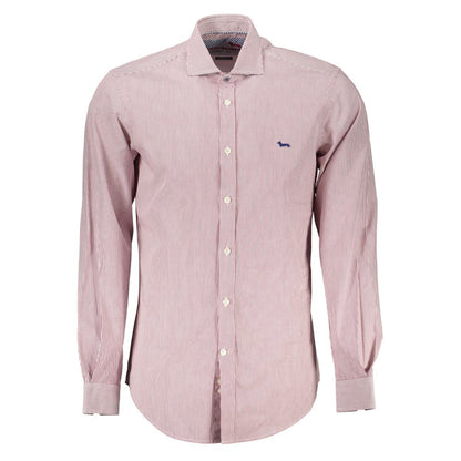 Harmont & Blaine Red Cotton Shirt