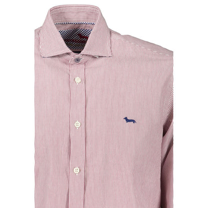 Harmont & Blaine Red Cotton Shirt