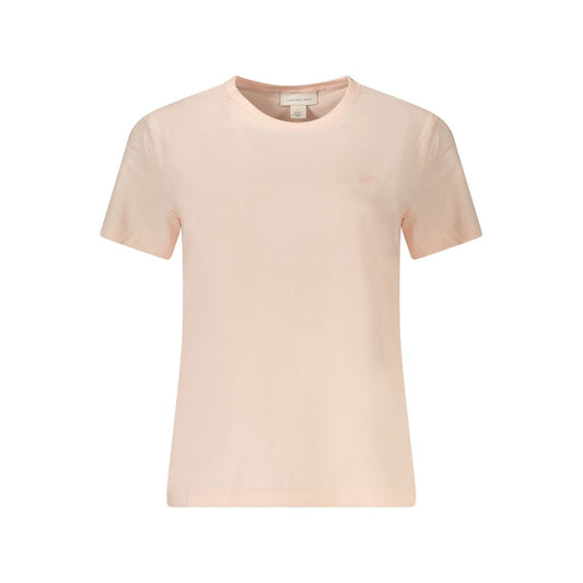 Calvin Klein Pink Cotton Tops & T-Shirt
