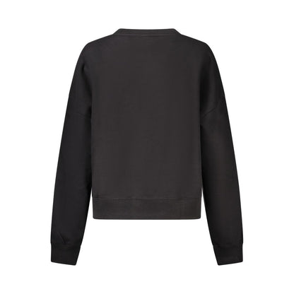 Guess Jeans Black Cotton Sweater