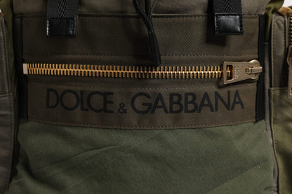 Dolce & Gabbana Exquisite Green Ostrich Leather Continental Wallet