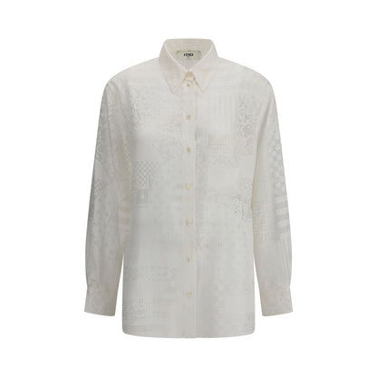 Fendi Patchwork devo Shirt
