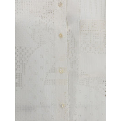 Fendi Patchwork devo Shirt