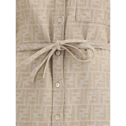 Fendi Chambray Dress