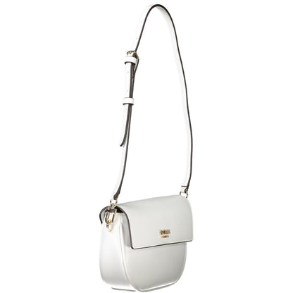 Guess Jeans White Polyethylene Handbag