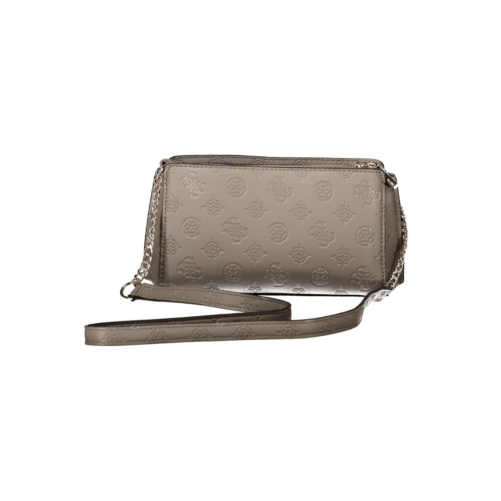 Guess Jeans Brown Polyethylene Handbag