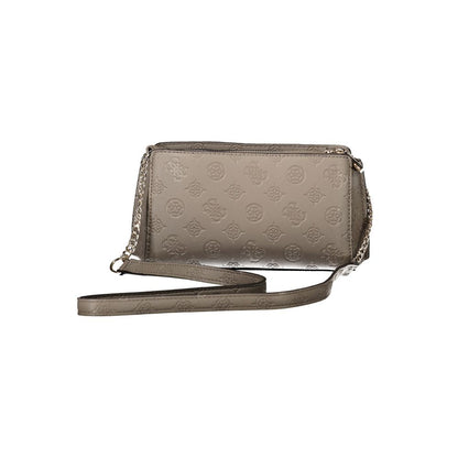 Guess Jeans Brown Polyethylene Handbag
